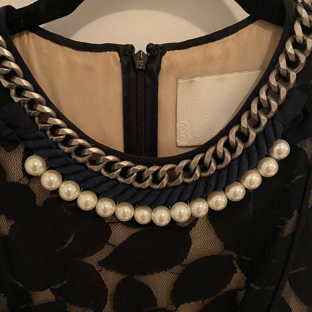 3.1 Phillip Lim faux necklace lace dress - Picture 5 of 8